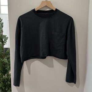 Lululemon long sleeve crop top
